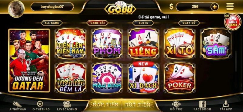 Tìm hiểu về game bài Go88