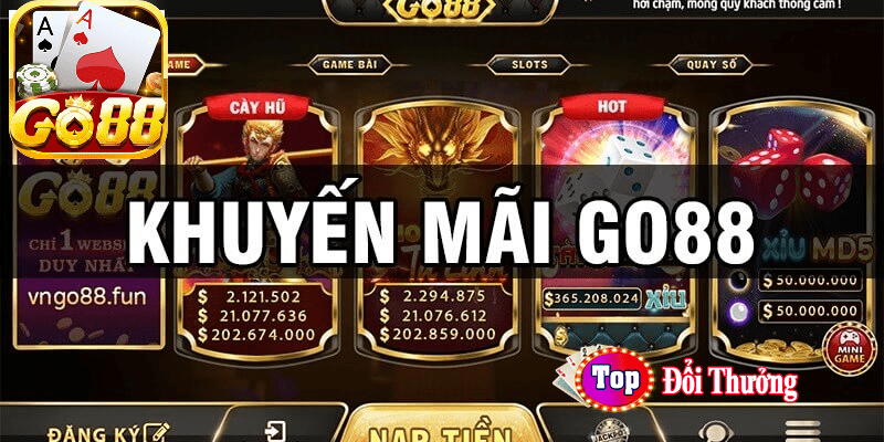 Cách thực hiện khuyến mãi nhà cái go88